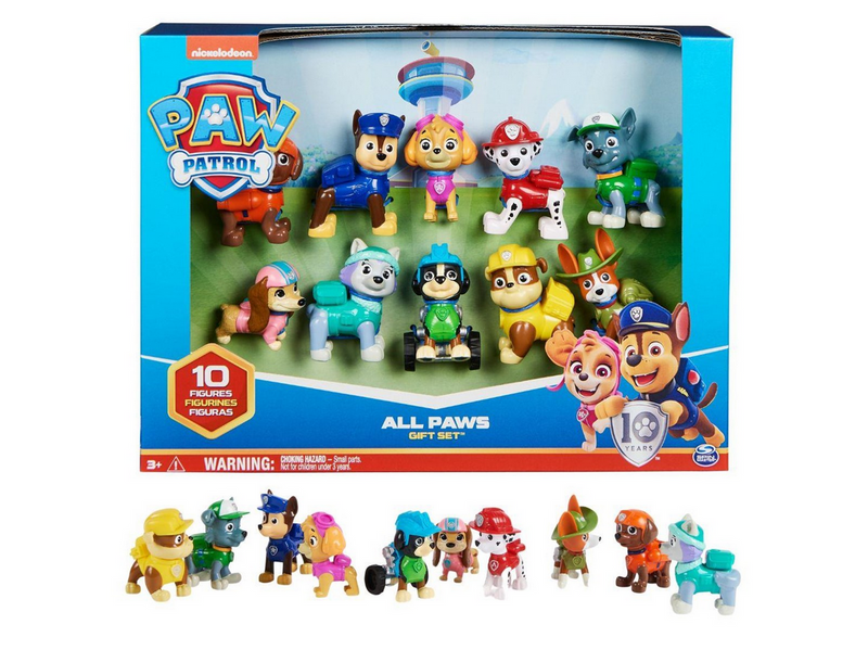 Paw Patrol Celebration 10 pack figures