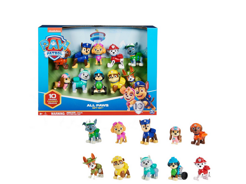 Paw Patrol Celebration 10 pack figures
