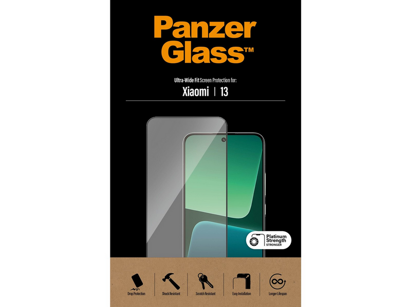 PanzerGlass Screen Protector Xiaomi 14 | 13 | Ultra-Wide Fit