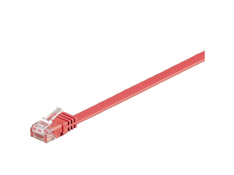 Pro LAN CAT 6 UTP Flat - Rot - 3 meter