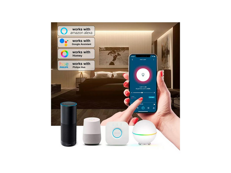 Light Solutions Zigbee Dimmer For Wire - Foot Switch - Black