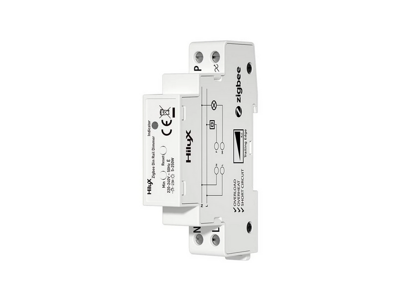 HiluX Zigbee DIN rail dimmer - 250w