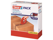 tesa Hand dispenser for packaging tape 50mm Red