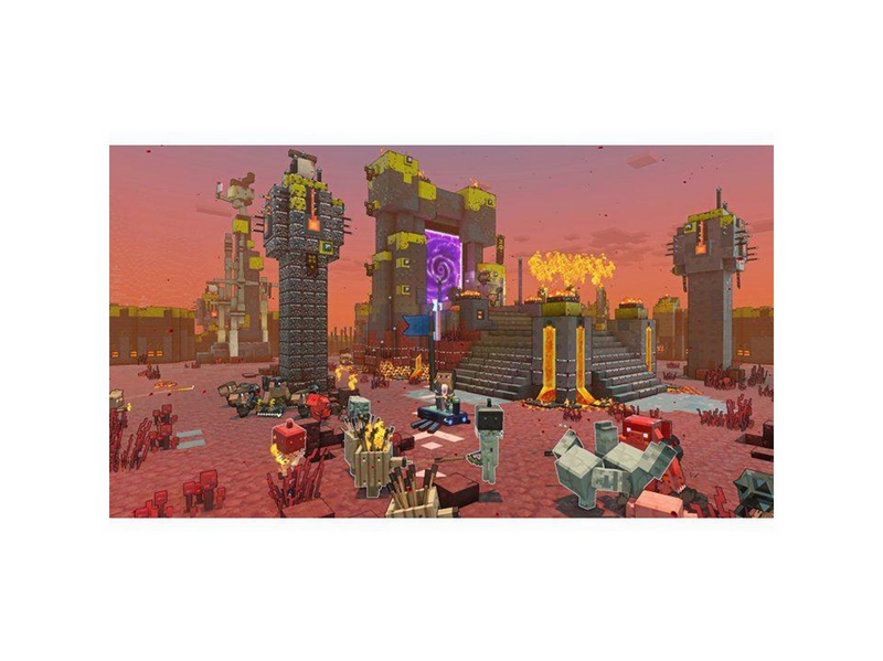 Minecraft Legends (Deluxe Edition) - Nintendo Switch - Real Time Strategy - PEGI 7