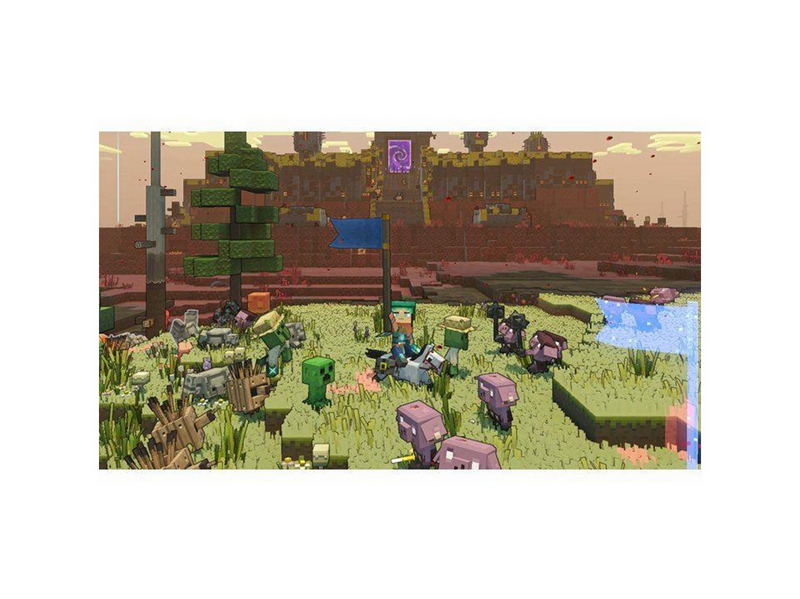 Minecraft Legends (Deluxe Edition) - Nintendo Switch - Real Time Strategy - PEGI 7