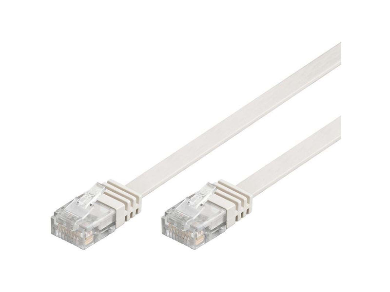 Pro LAN CAT 6 UTP Flat - Weiß - 7 meter