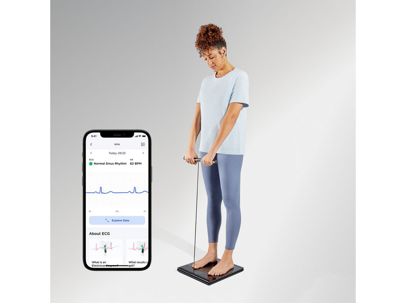Withings Analysewaage Body Scan - Black