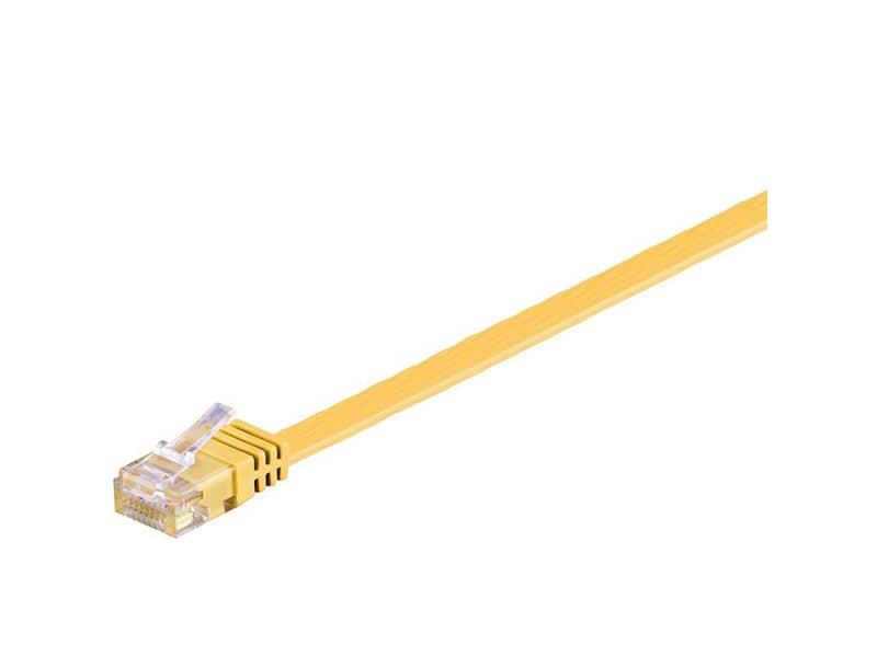 Pro LAN CAT 6 UTP Flat - Gelb - 0.5 meter
