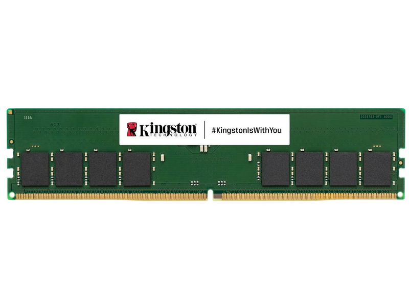 Kingston ValueRAM DDR5-5600 - 16GB - CL46 - Single Channel (1 pcs) - Grün