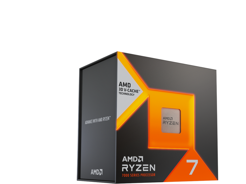 AMD Ryzen 7 7800X3D CPU - 8 Kerne - 4.2 GHz - AMD AM5 - AMD Boxed (ohne Kühler)