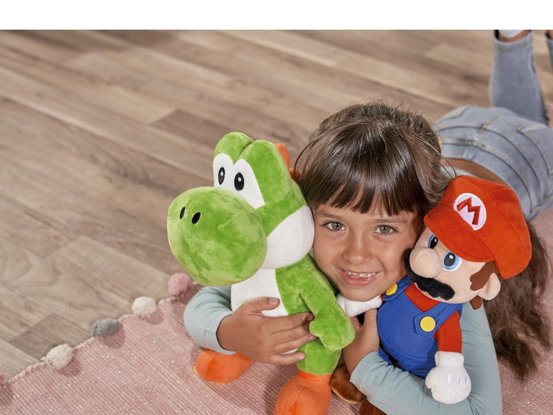 Simba - SuMa Mario Plush 30cm - Teddybär & Kuscheltier