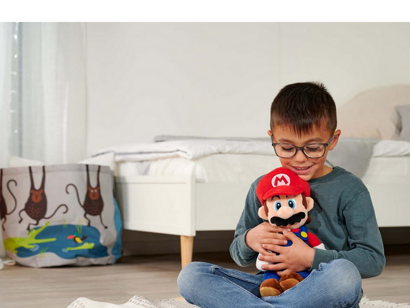 Simba - SuMa Mario Plush 30cm - Teddybär & Kuscheltier