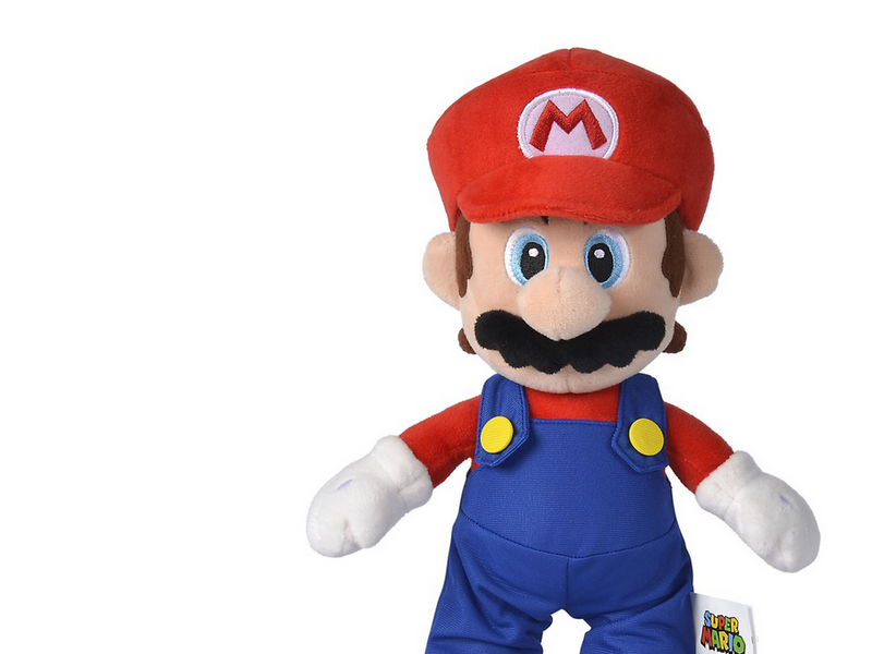 Simba - SuMa Mario Plush 30cm - Teddybär & Kuscheltier