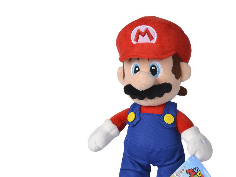Simba - SuMa Mario Plush 30cm - Teddybär & Kuscheltier