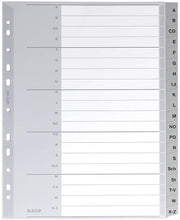 LEITZ A4 Ordnerregister A-Z Plastik - 20-teilig