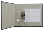 LEITZ Ordnerregister 1262 Halbformat, Überbreite A-Z grau 20-teilig, - 1 Satz