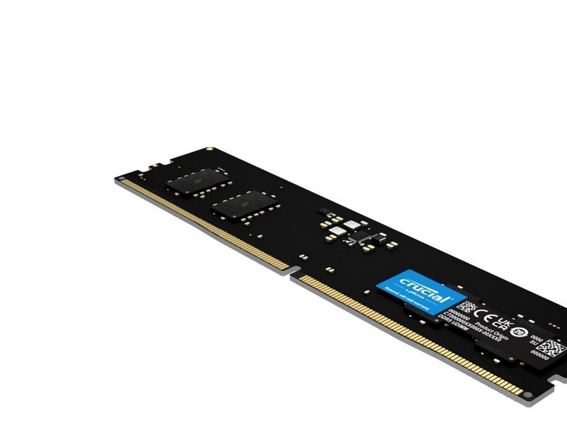 Crucial UDIMM DDR5-5600 - 64GB - CL46 - Dual Channel (2 pcs) - AMD EXPO & Intel XMP - Schwarz