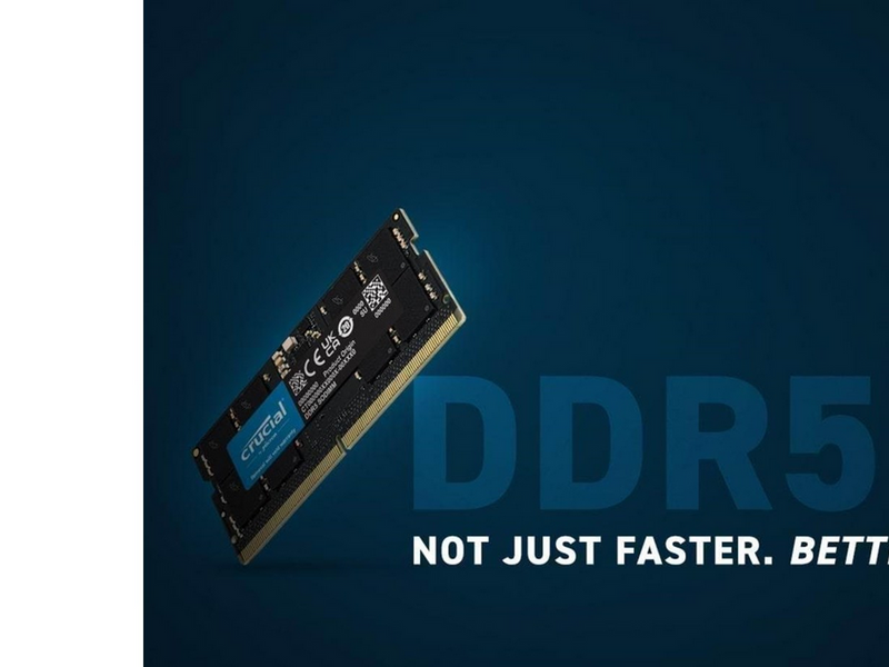 Crucial SODIMM DDR5-5600 - 64GB - CL46 - Dual Channel (2 pcs) - Schwarz