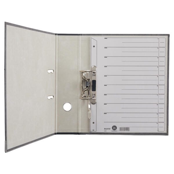 LEITZ Trennblätter 1650 1-0 grau - 100 Stück