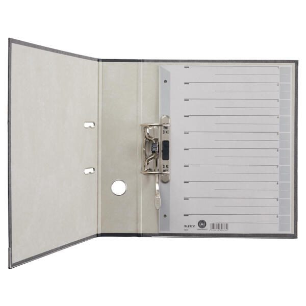 LEITZ Trennblätter 1652 1-0 grau - 100 Stück