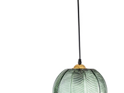 Bloomingville Glass Pendel Ø 22 cm - Green