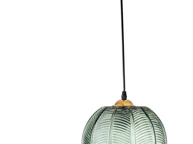 Bloomingville Glass Pendel Ø 22 cm - Green
