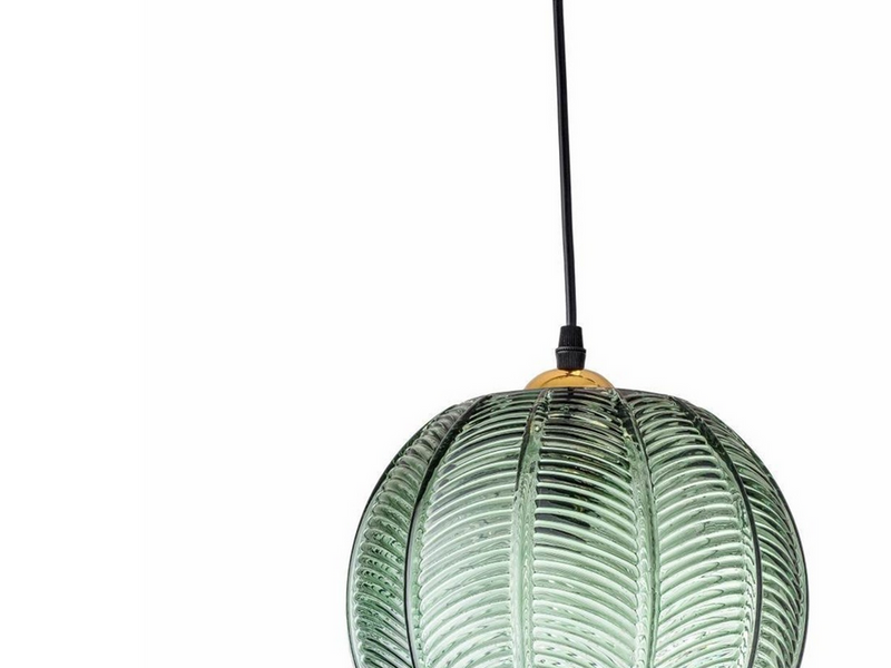 Bloomingville Glass Pendel Ø 22 cm - Green