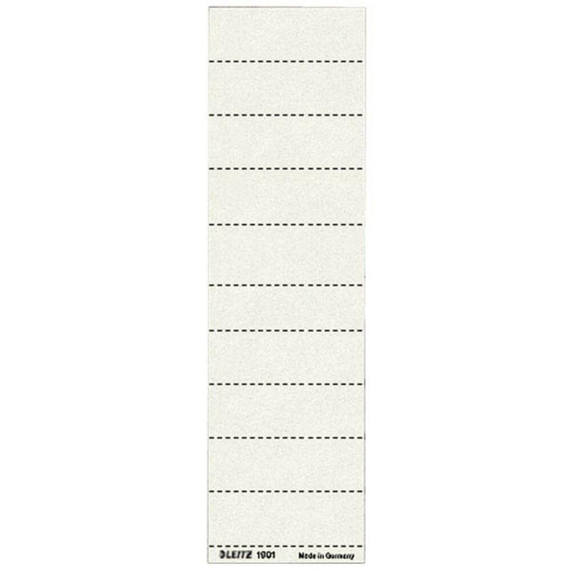 LEITZ Beschriftungsschilder für Hängeregister - weiß - 100 Stück