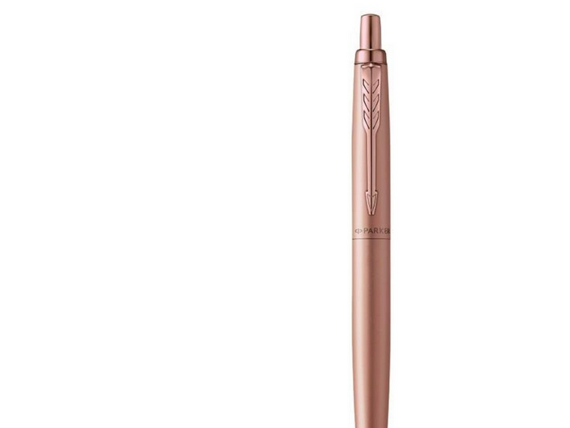 Parker Jotter XL Kugelschreiber | Monochrome matte Roségold | mittlere Stiftspitze | blaue Tinte