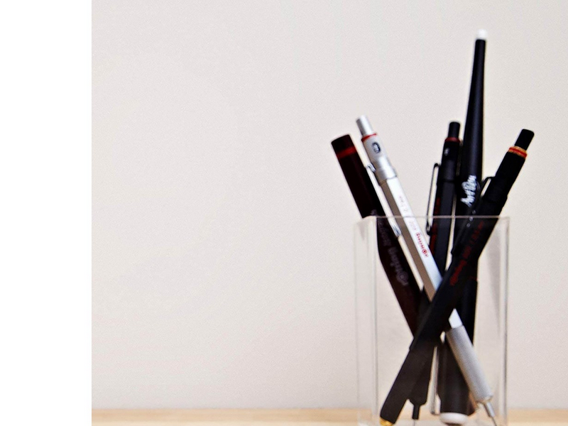 Rotring rOtring 800 Kugelschreiber | mittlere Spitze | silberner Tinte | schwarzer Schaft | nachfüllbar