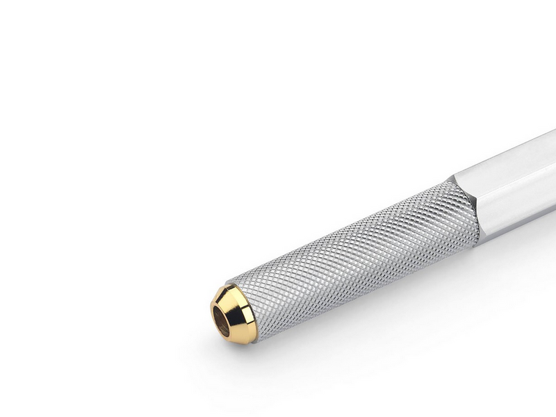 Rotring rOtring 800 Kugelschreiber | mittlere Spitze | silberner Tinte | schwarzer Schaft | nachfüllbar