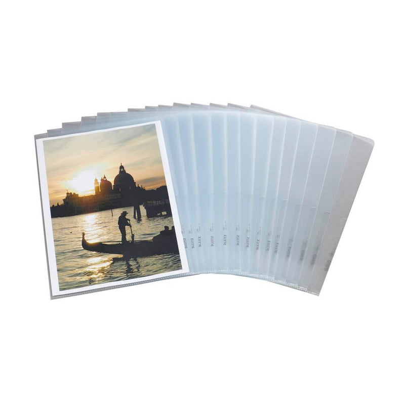LEITZ Sichthüllen 4060 DIN A4 transparent genarbt 0,17 mm - 100 Stück