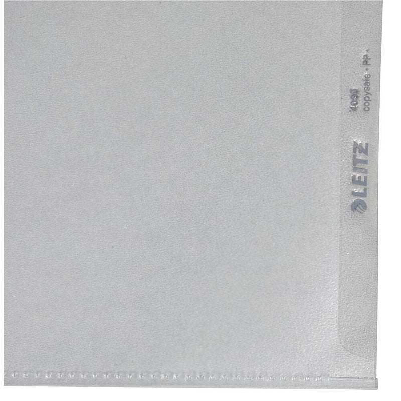 LEITZ Sichthüllen 4060 DIN A4 transparent genarbt 0,17 mm - 100 Stück