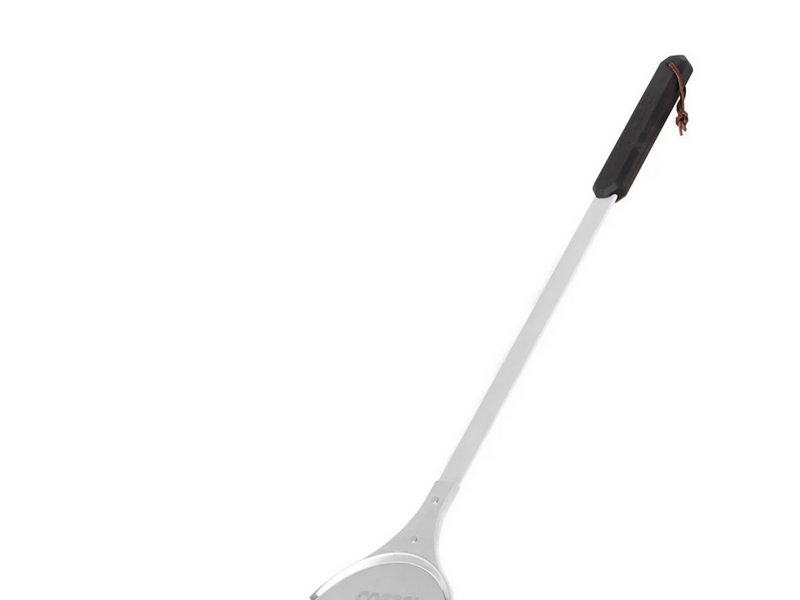 cozze ® drehbarer Pizzaspachtel Ø18x76 cm aus Edelstahl