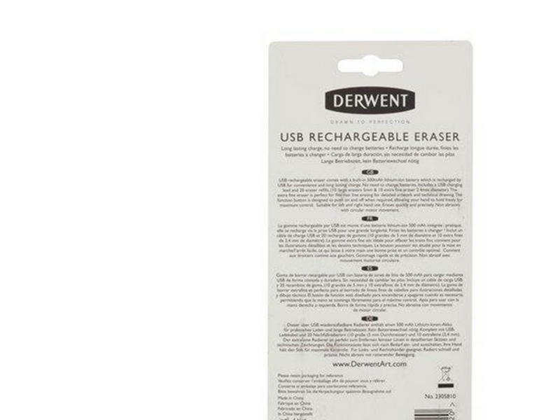 Derwent USB Rechargeable Eraser