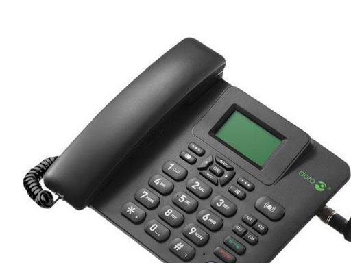 Doro 4100H - Black - 4G Fixed Cellular Phone