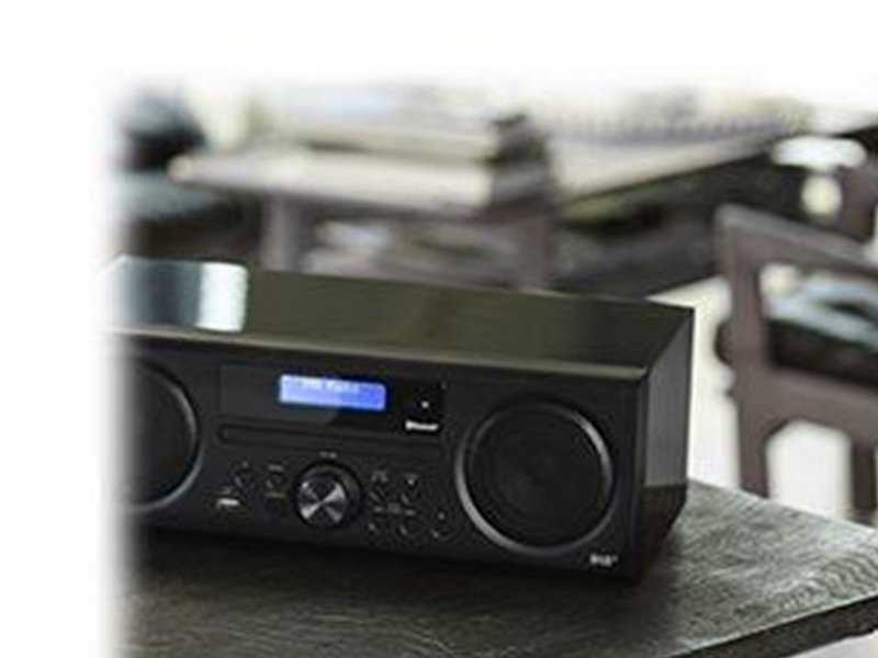 Scansonic DA310 DAB+ m. CD &Bluetooth - DAB/DAB+/FM - Black