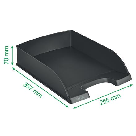 Leitz Plus Briefkorb für A4 - schwarz