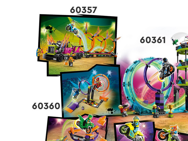 LEGO City 60361 Ultimative Stuntfahrer-Challenge