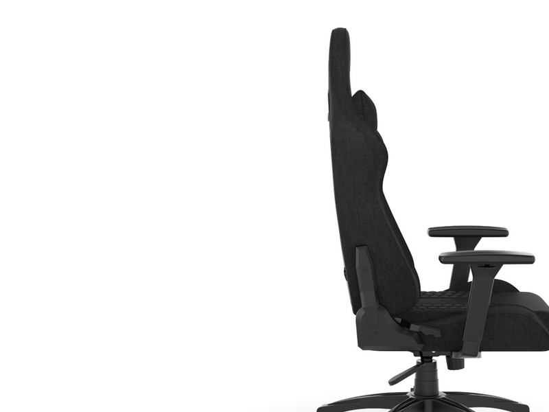 Corsair TC100 Relaxed Fabric Gaming Stuhl - Schwarz - Stoff - Bis zu 120 kg