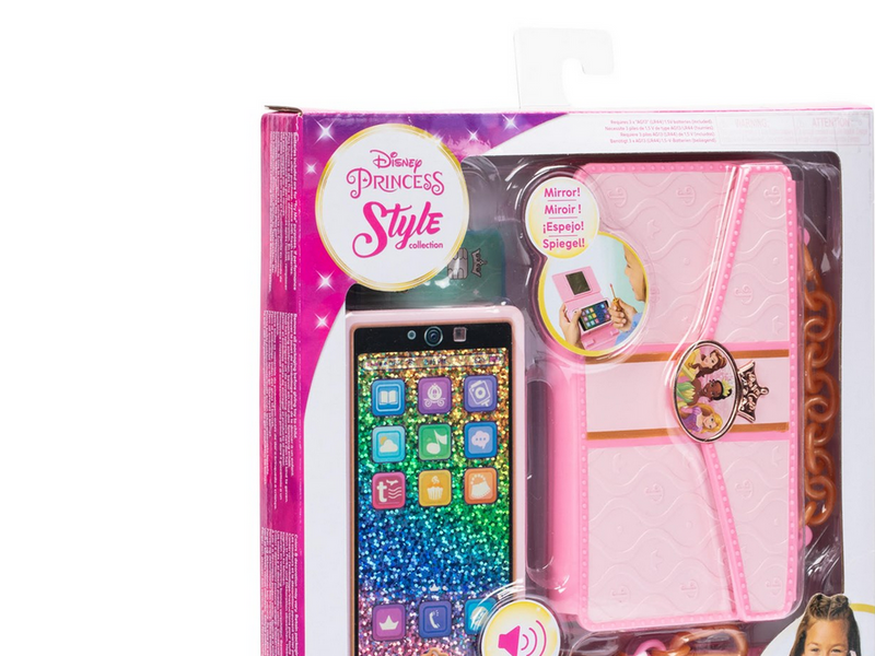 Jakks Disney Princess Style Collection Play Phone & Stylish Clutch