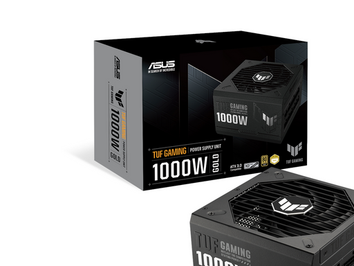 ASUS TUF GAMING 1000G Netzteile - 1000 Watt - 135 mm - ATX 3.1 - 80 Plus Gold zertifiziert