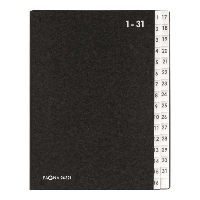 PAGNA Pultordner Classic 1-31 - schwarz