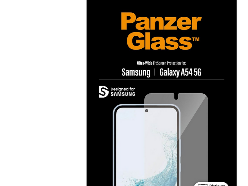 PanzerGlass Screen Protector Samsung Galaxy A54 5G | Ultra-Wide Fit