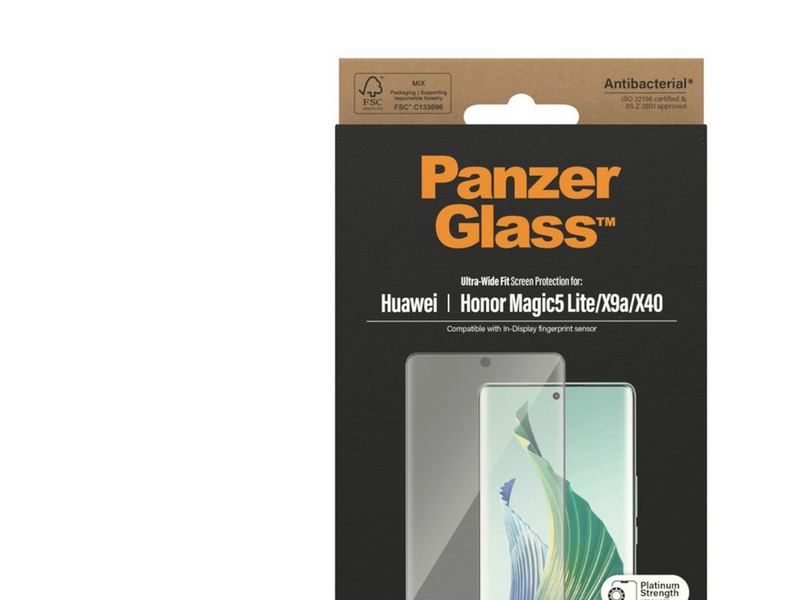PanzerGlass Screen Protector Huawei Honor Magic 5 Lite | Ultra Wide Fit