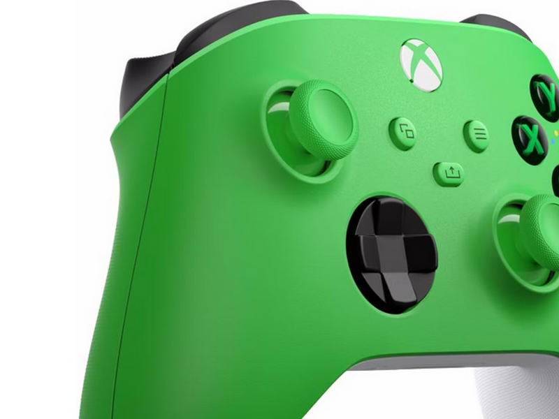 Microsoft Xbox - Velocity Green - Wireless Controller - Microsoft Xbox One