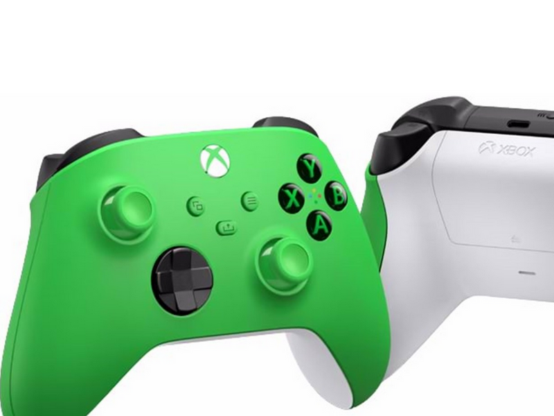 Microsoft Xbox - Velocity Green - Wireless Controller - Microsoft Xbox One