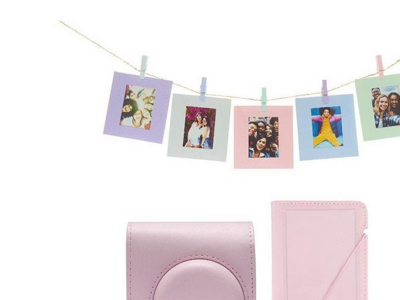 Fujifilm INSTAX Mini 12 Accessory Kit - Blossom Pink
