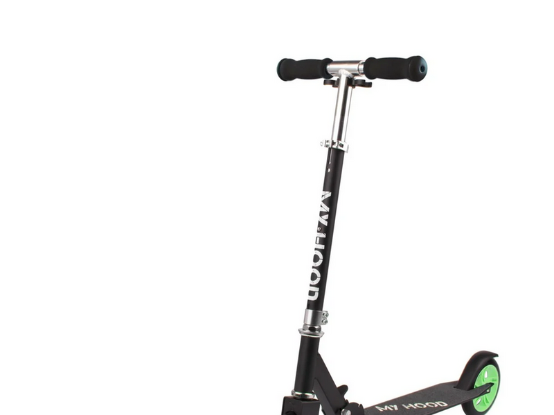 My Hood 145 Scooter - Black/Green