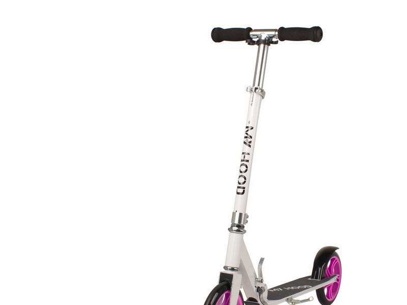 My Hood 200 Scooter - White/Pink